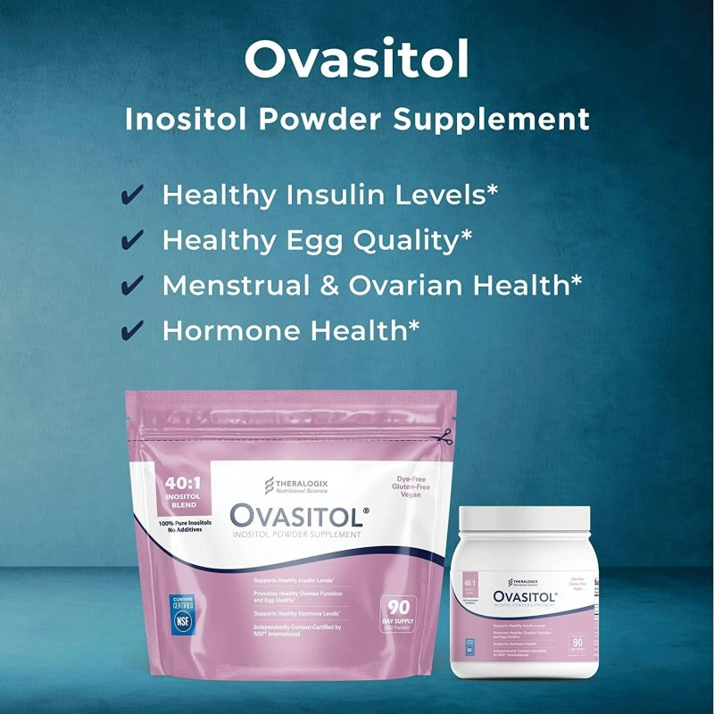 THERALOGIX OVASITOL INOSITOL POWDER - 90 GUNLUK