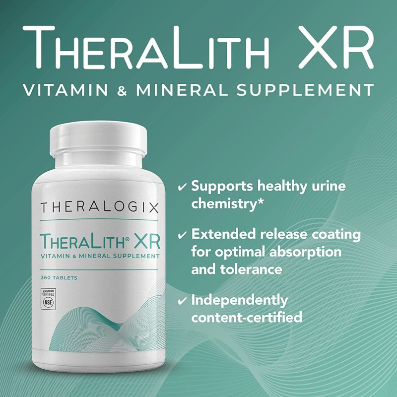THERALOGIX THERALITH XR CALCIUM OXALATE REDUCTION SUPPLEMENT - 90 GUNLUK