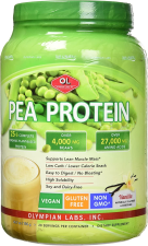 OLYMPIAN LABS PLANT BASED PEA PROTEIN POWDER - VANILLA - 26.7 OZ