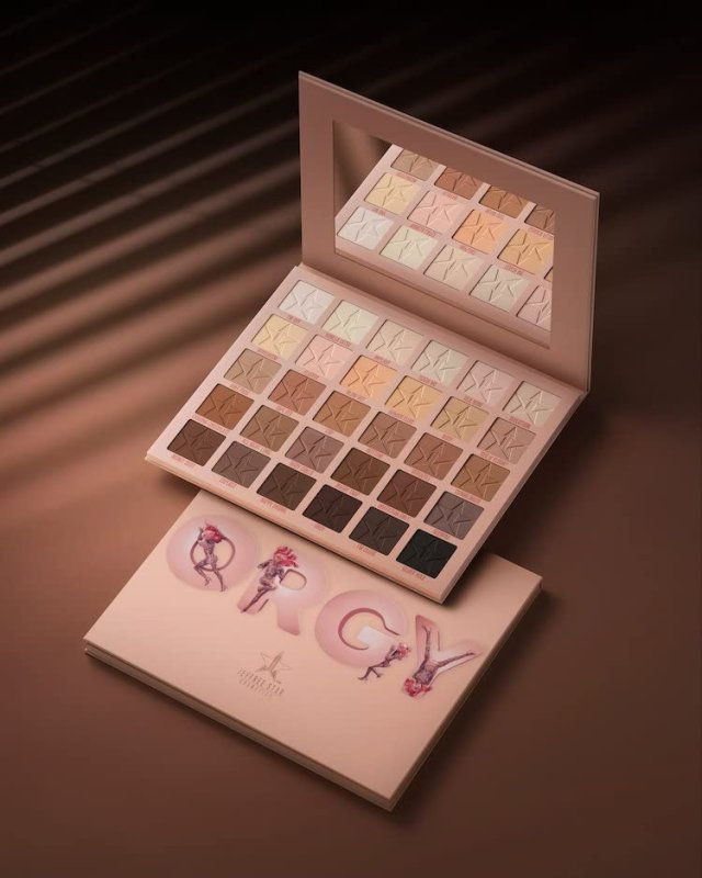 JEFFREE STAR COSMETICS ORGY EYESHADOW PALETTE - 30 NUDE COLORS