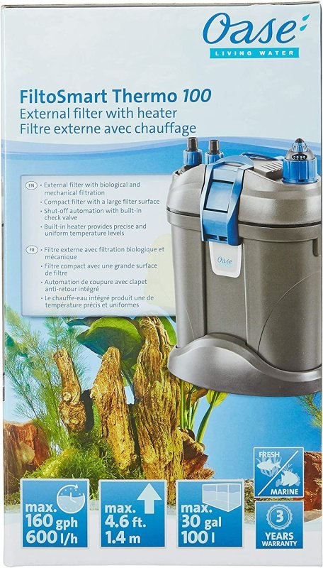 OASE INDOOR AQUATICS FILTOSMART THERMO 100