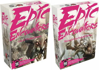 STEAMFORGED EPIC ENCOUNTERS LAIR OF THE RED DRAGON AND SHRINE OF THE KOBOLD QUEEN BUNDLE - 2 ADET