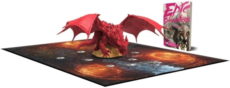 STEAMFORGED EPIC ENCOUNTERS LAIR OF THE RED DRAGON AND SHRINE OF THE KOBOLD QUEEN BUNDLE - 2 ADET