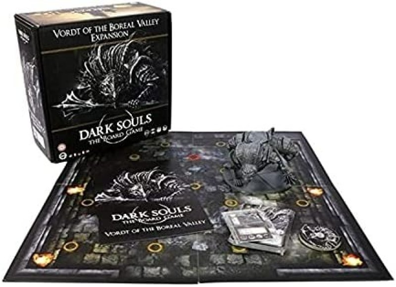 STEAMFORGED DARK SOULS THE LAST GIANT AND VORDT OF THE BOREAL VALLEY EXPANSIONS BOARD GAME BUNDLE - 2 ADET
