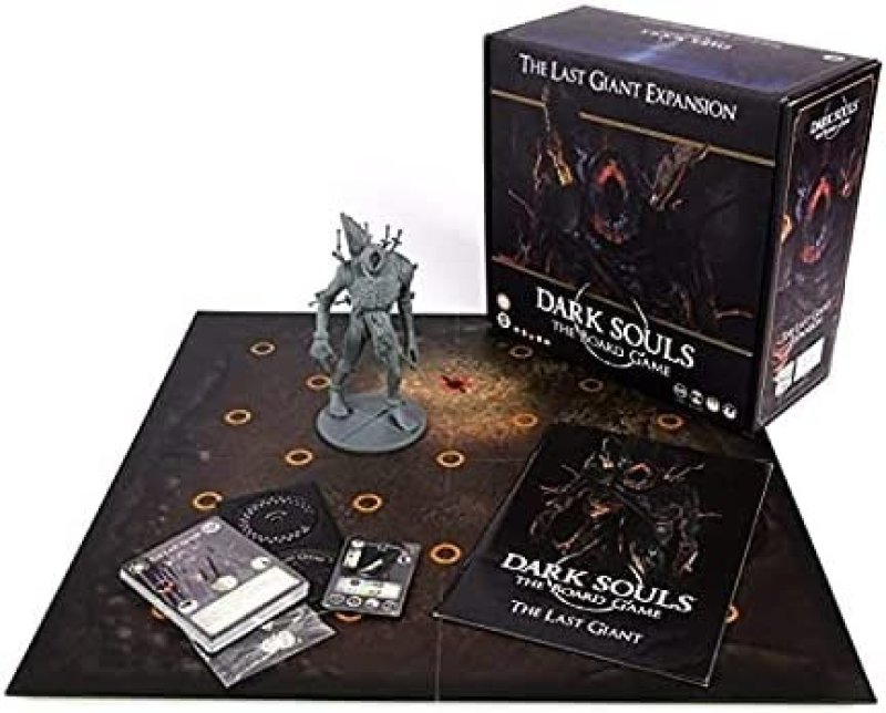 STEAMFORGED DARK SOULS THE LAST GIANT AND VORDT OF THE BOREAL VALLEY EXPANSIONS BOARD GAME BUNDLE - 2 ADET