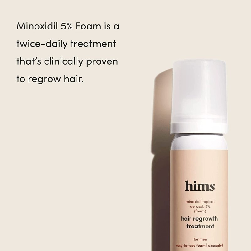 HIMS & HERS EXTRA STRENGTH HAIR REGROWTH TREATMENT FOR MEN  - 3 ADET