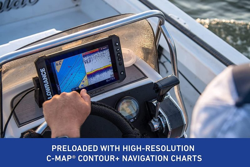 LOWRANCE ELITE FS 9 FISH FINDER - 23 CM