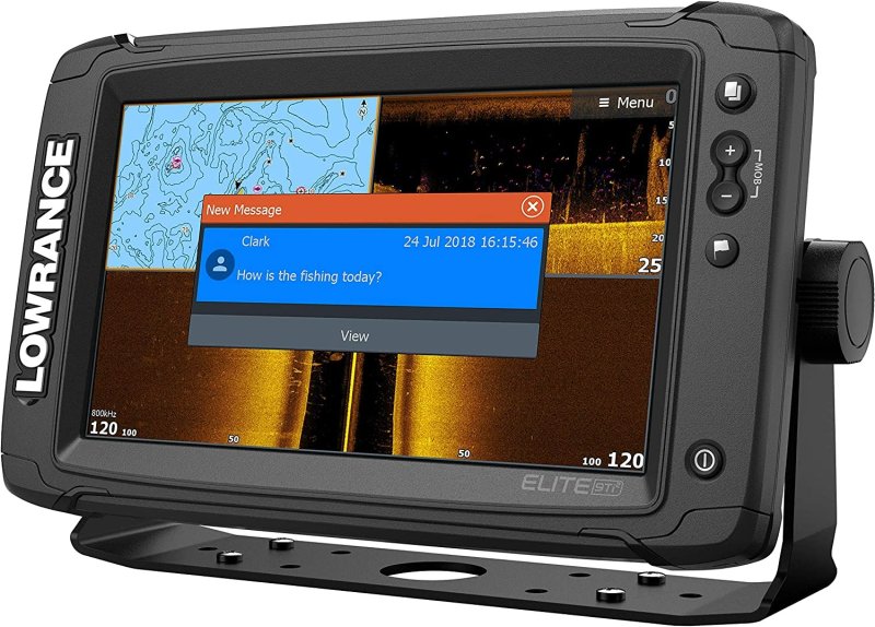 LOWRANCE ELITE-9 TI2 FISH FINDER ACTIVE IMAGING 3 IN 1 TRANSDUCER - 23 CM