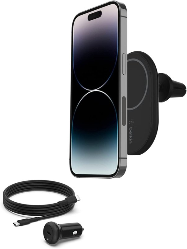 BELKIN MAGNETIC WIRELESS CAR CHARGER