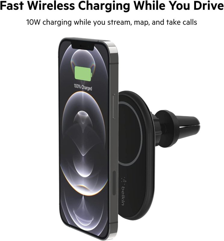 BELKIN MAGNETIC WIRELESS CAR CHARGER