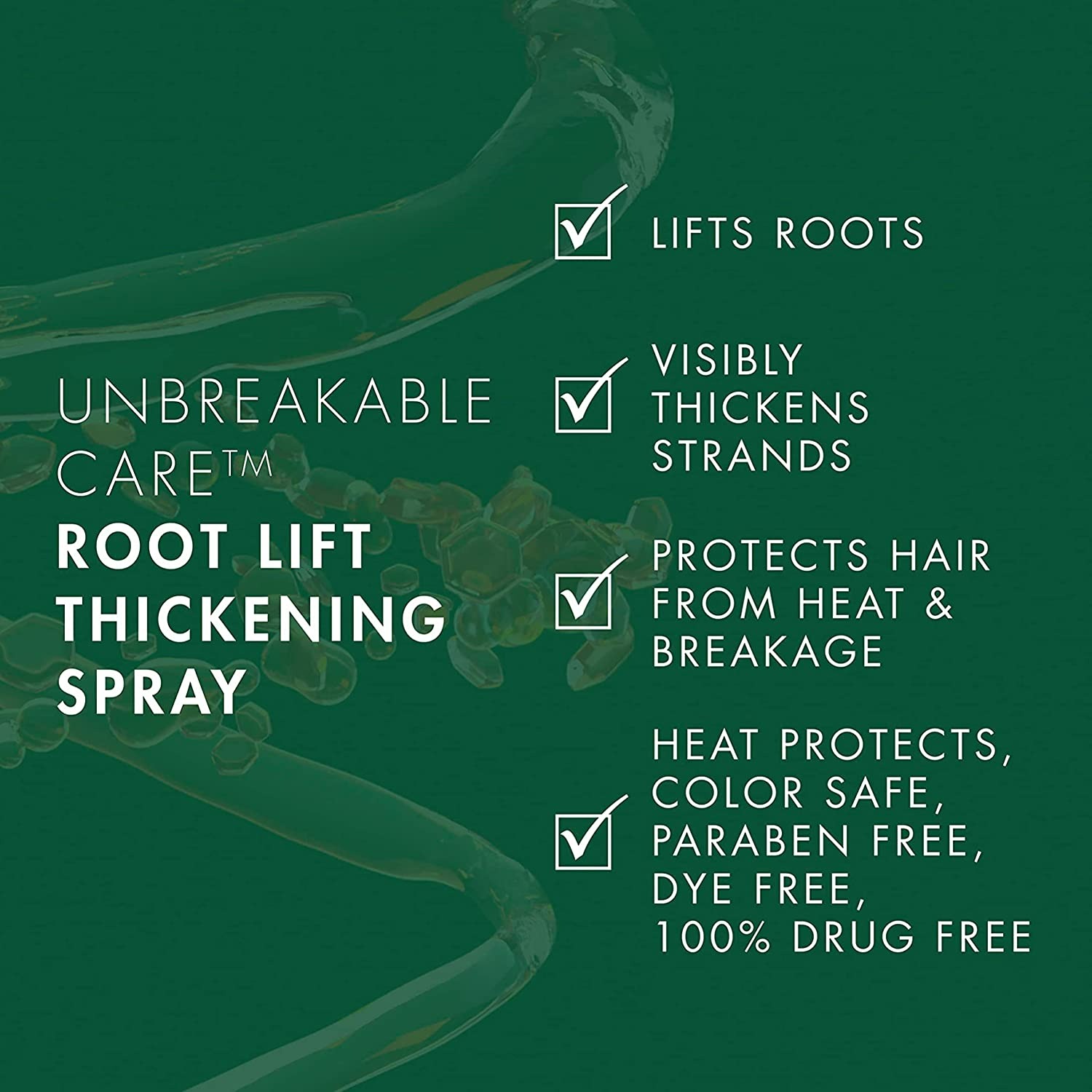 NEXXUS UNBREAKABLE CARE ROOT LIFT HAIR THICKENING SPRAY WITH KERATIN  - 6 OZ