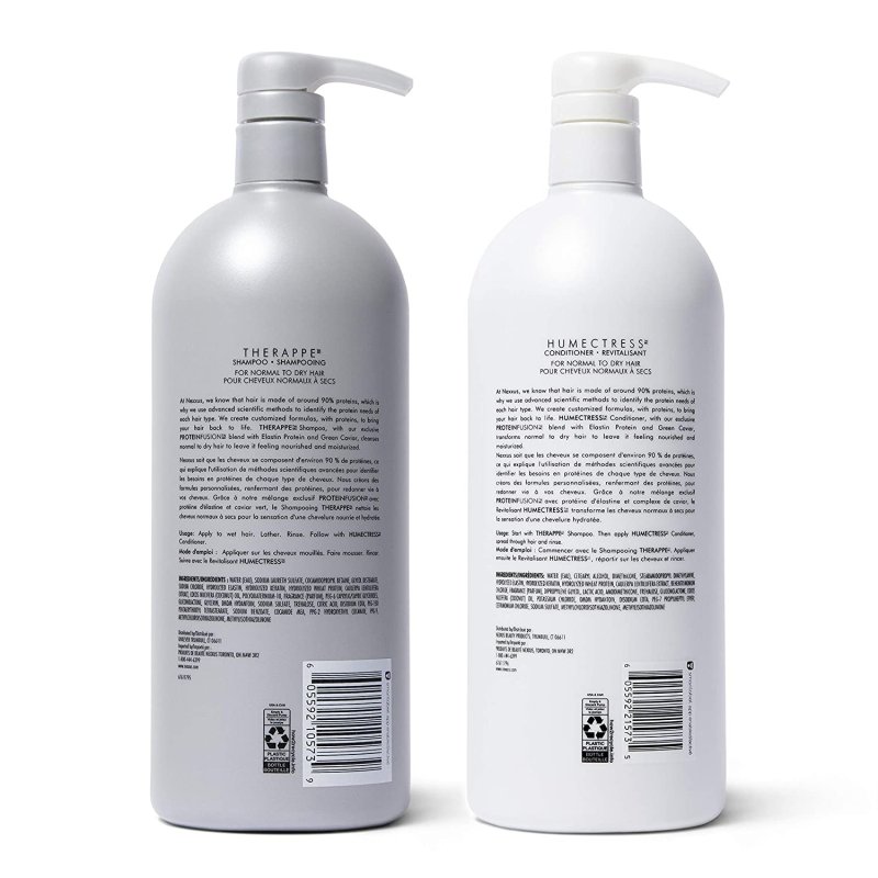 NEXXUS SHAMPOO AND CONDITIONER FOR DRY HAIR - 33.8 OZ - 2 ADET