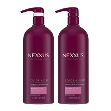 NEXXUS COLOR ASSURE SHAMPOO AND CONDITIONER FOR COLOR TREATED HAIR - 33.8 OZ - 2 ADET