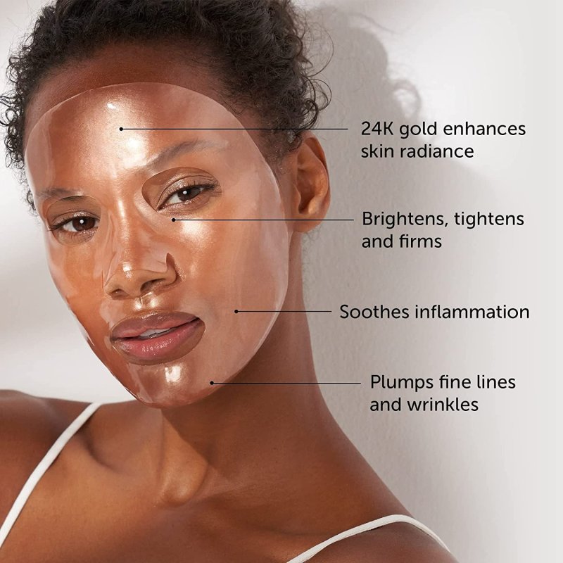 111SKIN ROSE GOLD BRIGHTENING FACIAL TREATMENT MASK - 5'LI SET