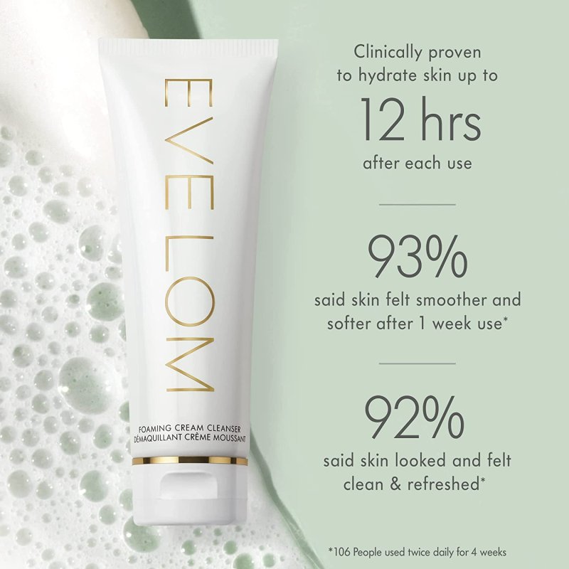 EVE LOM FOAMING CREAM CLEANSER  -120 ML