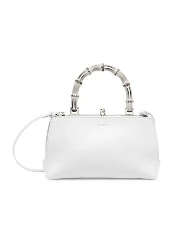 JIL SANDER GOJI MINI BAMBOO TOP-HANDLE BAG