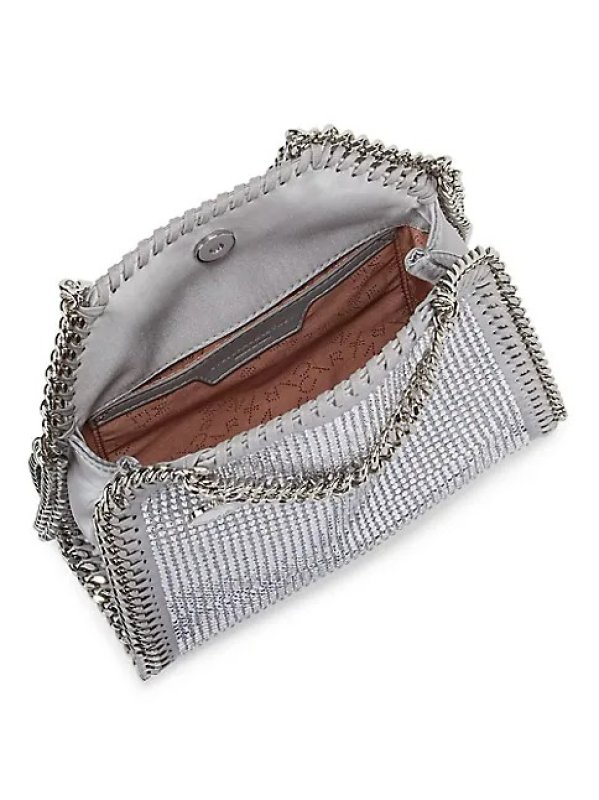 STELLA MCCARTNEY FALABELLA CRYSTAL TINY TOTE