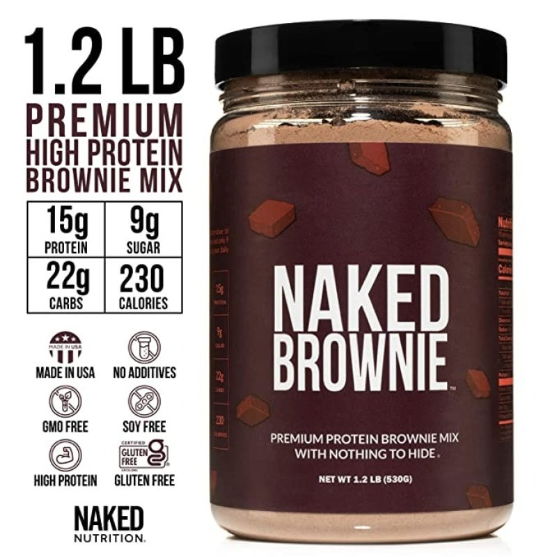 NAKED BROWNIE - HIGH PROTEIN BROWNIE MIX - 530 G
