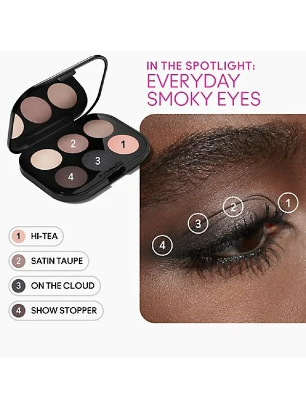 MAC CONNECT IN COLOR ENCRYPTED KRYPTONITE EYESHADOW PALETTE