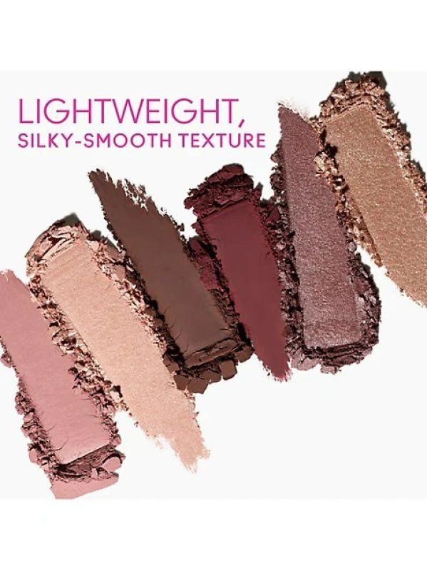 MAC CONNECT IN COLOR EMBEDDED IN BURGUNDY EYESHADOW PALETTE