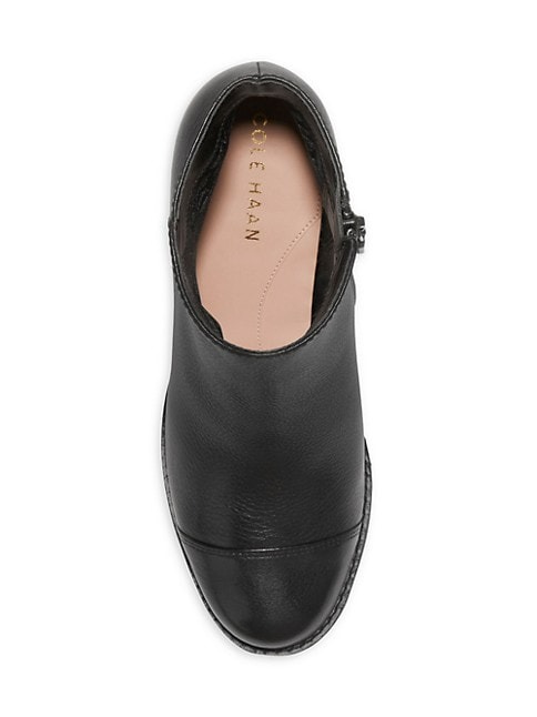 COLE HAAN FOSTER 80MM LEATHER BOOTIES