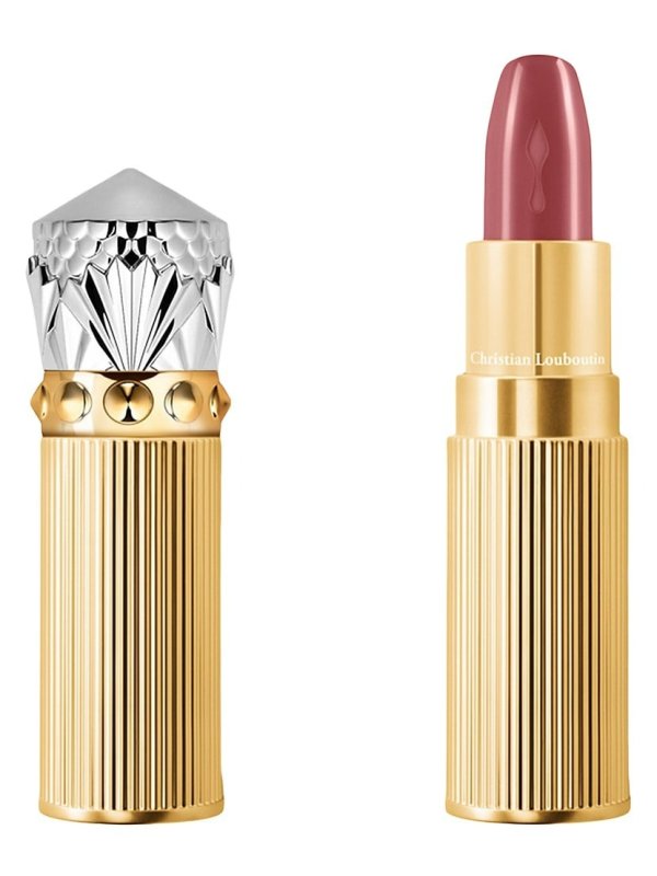 CHRISTIAN LOUBOUTIN ROUGE LOUBOUTIN SILKY SATIN ON THE GO LIPSTICK - DUNE KISS 332