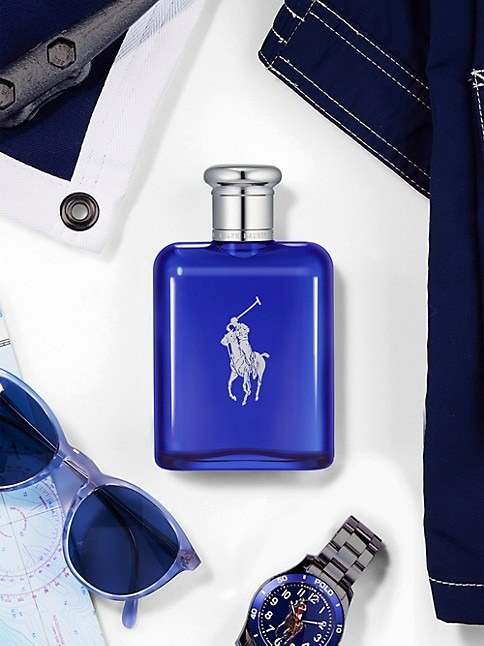 RALPH LAUREN POLO BLUE EAU DE TOILETTE 3-PIECE MEN'S FRAGRANCE GIFT SET