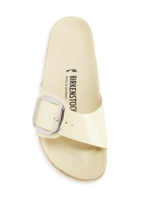 BIRKENSTOCK MADRID BIG BUCKLE LEATHER SANDALS
