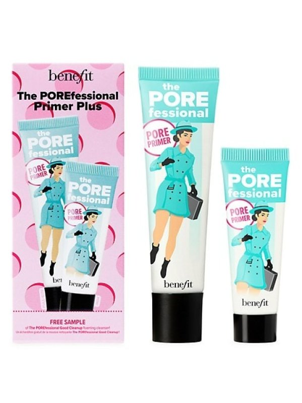 BENEFIT COSMETICS THE POREFESSIONAL PRIMER PLUS 2-PIECE SET