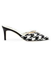 PROTA FIORI IVY 75MM PIED DE POULE APPLE SKIN MULES