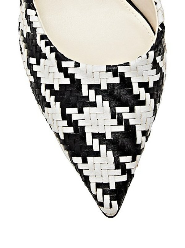 PROTA FIORI IVY 75MM PIED DE POULE APPLE SKIN MULES
