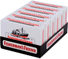 FISHERMAN'S FRIEND ORIGINAL EXTRA STRONG LOZENGES, MENTHOL, 38 ADET - 6 PAKET