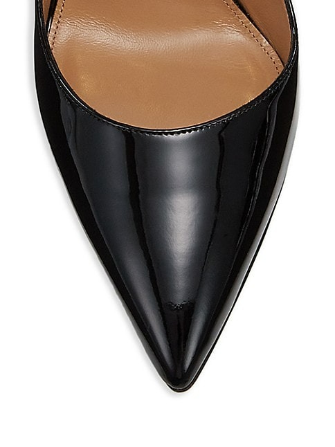AQUAZZURA LOVE AFFAIR LEATHER PUMPS
