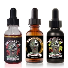 SKULLY'S BEARDS NEVER DIE BEARD OIL COLLECTION - 1 OZ - 3 ADET