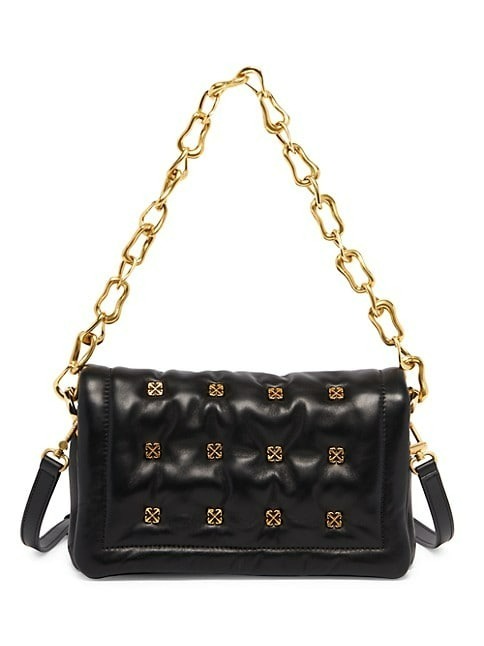 OFF-WHITE ARROW QUILTED CROSSBODY BAG