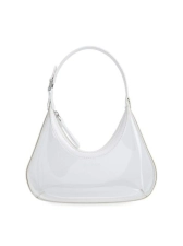 BY FAR BABY AMBER PU SHOULDER BAG