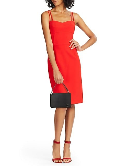 CHRISTIAN LOUBOUTIN LEATHER ZIP POUCH
