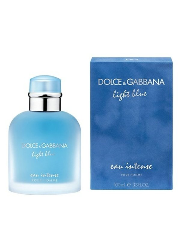 DOLCE&GABBANA LIGHT BLUE POUR HOMME EAU DE PARFUM INTENSE - 3.4 OZ