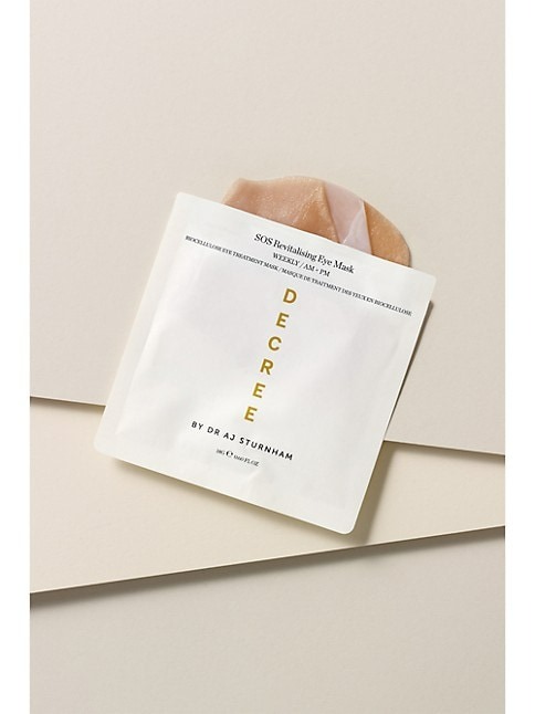 DECREE BY A J STURNHAM SOS REVITALIZING EYE MASK - 6 ADET