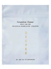 DECREE BY A J STURNHAM SCRUPULOUS CLEANSE TECHNICAL WASHCLOTH