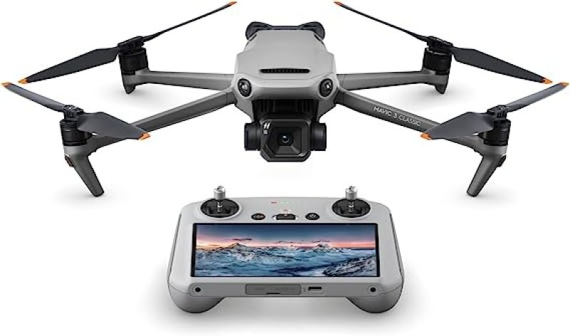 DJI MAVIC 3 CLASSIC (DJI RC), DRONE WITH 4/3 CMOS HASSELBLAD CAMERA FOR PROFESSIONALS