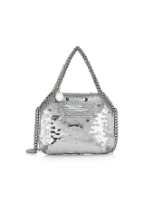 STELLA MCCARTNEY MINI METALLIC SHOULDER BAG