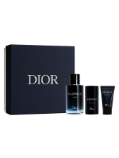 DIOR DIOR SAUVAGE PARFUM 3-PIECE GIFT SET
