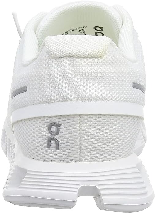 ON WOMEN'S CLOUD 5 SNEAKERS - WHITE