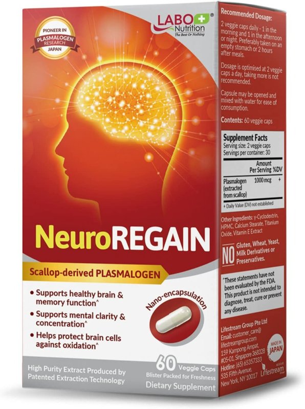 LABO NUTRITION NEUROREGAIN - 60 KAPSUL