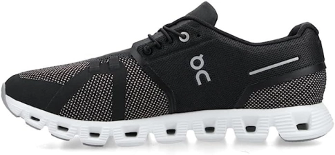 ON WOMEN'S CLOUD 5 SNEAKERS - BLACK