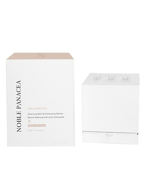 NOBLE PANACEA THE ELEMENTAL CLEANSING BALM & EXFOLIATING REFINER 30-DAY REFILL SET