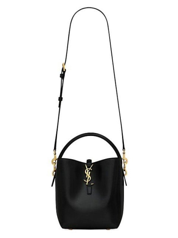 SAINT LAURENT LE 37 SMALL IN SHINY LEATHER