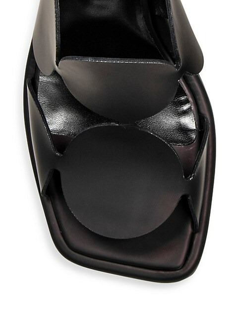 PIERRE HARDY BULLES 80MM LEATHER SANDALS