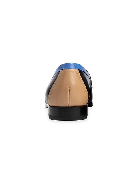 PIERRE HARDY HARDY COLORBLOCKED LEATHER LOAFERS